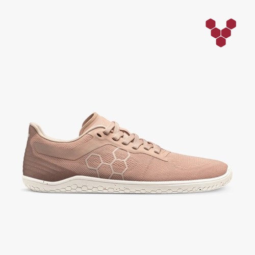 Vivobarefoot Geo Racer II Rosa Joggesko Dame [9-KXBZ]